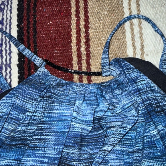 Magicsuit Parker Blue Halter One Piece Swimsuit - Picture 7 of 9